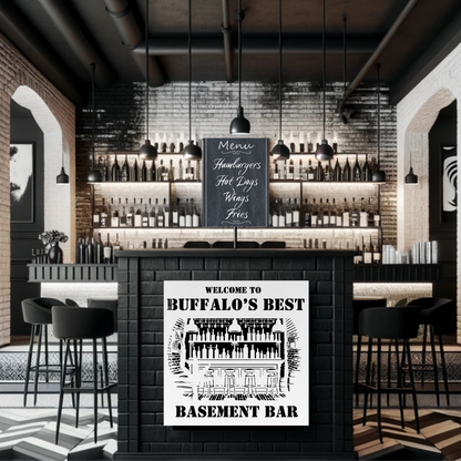 CUSTOM Basement Bar sign: FREE SHIPPING!