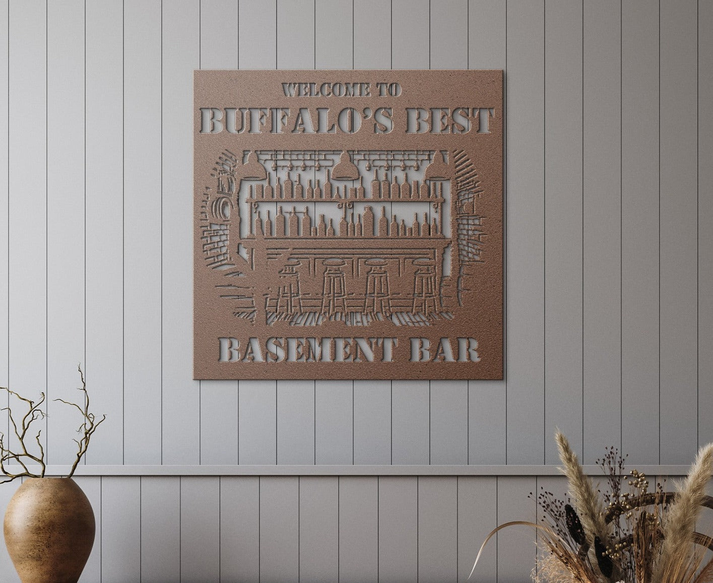 CUSTOM Basement Bar sign: FREE SHIPPING!